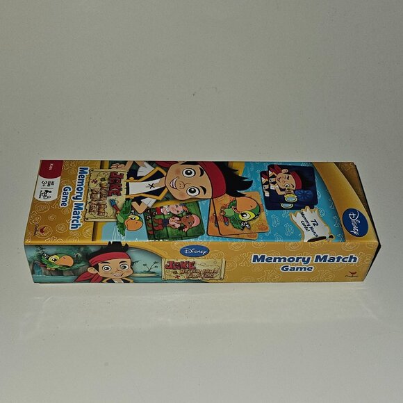 Disney Jake & Neverland Pirates Memory Match Game COMPLETE 72 Cards - Picture 2 of 8